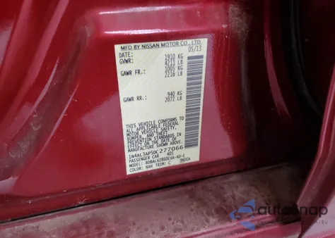 2013 Nissan Altima 2.5 z USA, uszkodzony, nr VIN 1N4AL3AP5DC277066